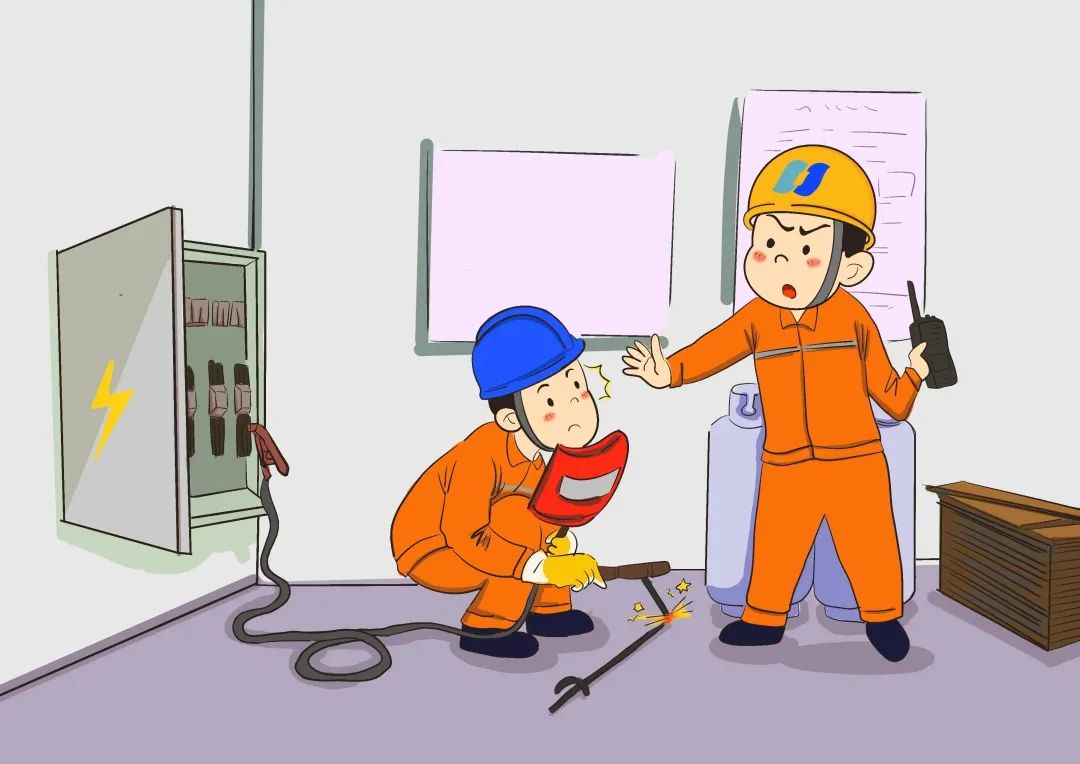 嚴禁在易燃易爆區(qū)域無專職監(jiān)護人員進行動火作業(yè)