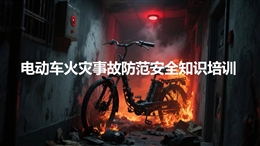 電動(dòng)車火災(zāi)事故防范安全知識(shí)培訓(xùn)-附案例