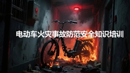 電動(dòng)車火災(zāi)事故防范安全知識(shí)培訓(xùn)